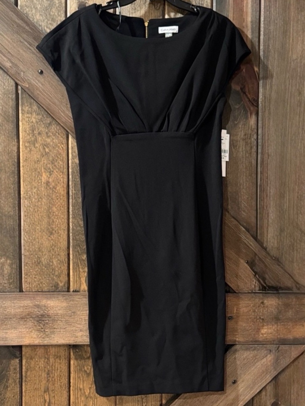 Calvin Klein Black Midi Dress